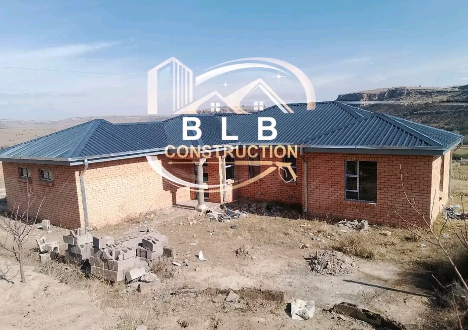 Residential roofing project completed by BLB Construction